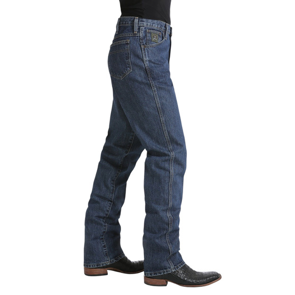 Cinch Jeans Mens 30x34 Blue Relaxed Fit Dark Wash Green Label Western Cowboy - Picture 1 of 13